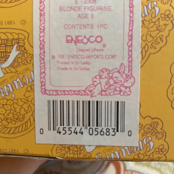 Age 8 Growing Up Birthday Girls figurine - Picture 4 of 5